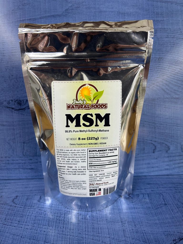 Judys Natural Foods MSM Powder 8oz