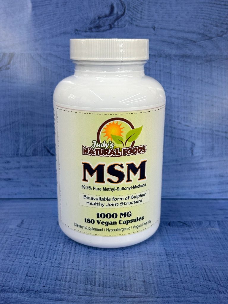 Judys Natural Foods MSM 1000mg 180 Capsules