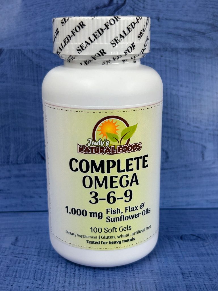 Judys Natural Foods Complete Omega 3-6-9 1000mg 100 softgels