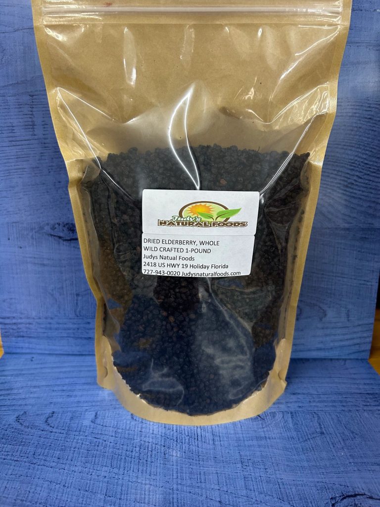 Dried Elderberry Whole 1 pound